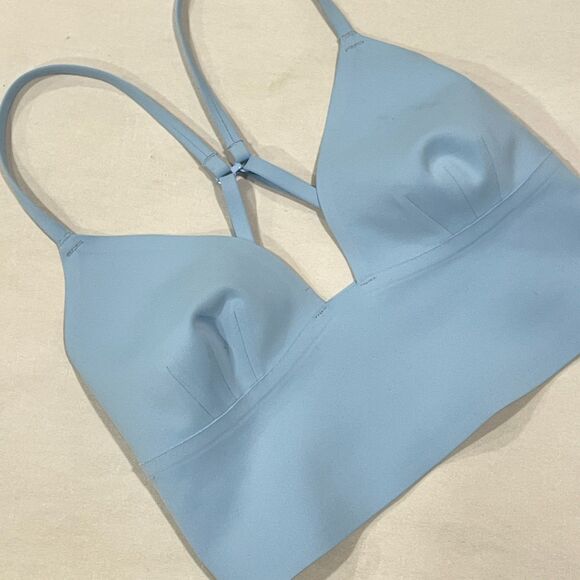 ~ Free People Intimately XS Bralette Convertible Bra Lavender Top Racerback EUC - Picture 1 of 13